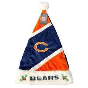 NWT Chicago Bears Christmas Hat